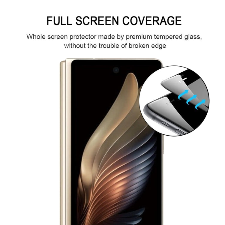 25 PCS Full Glue Screen Tempered Glass Film For Samsung W21 5G