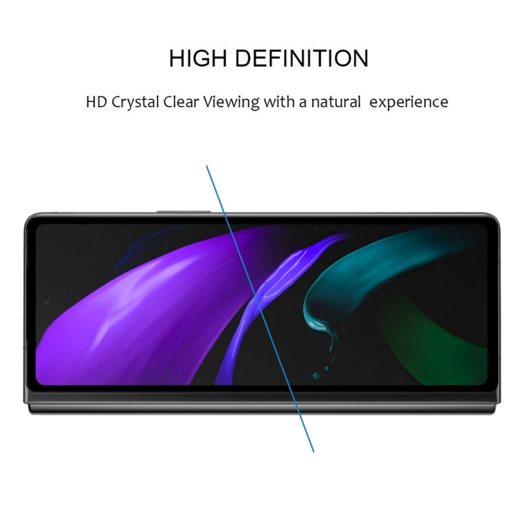 25 PCS Full Glue Screen Tempered Glass Film For Samsung Galaxy Z Fold2 5G