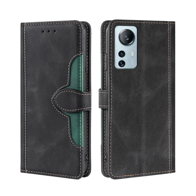 For Xiaomi 12 Lite Skin Feel Magnetic Buckle Leather Phone Case