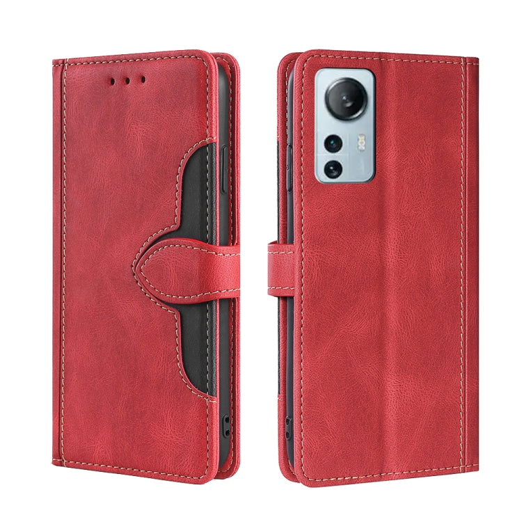 For Xiaomi 12 Lite Skin Feel Magnetic Buckle Leather Phone Case