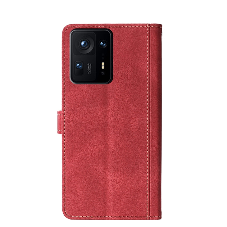 For Xiaomi Mix 4 Skin Feel Magnetic Buckle Leather Phone Case