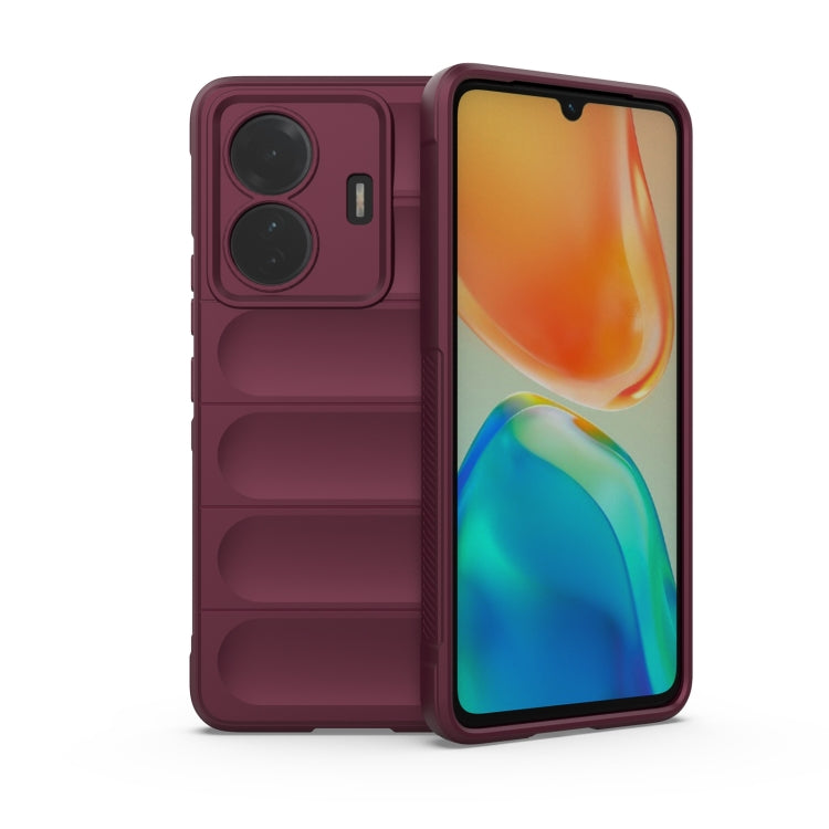 For vivo s15e Magic Shield TPU + Flannel Phone Case