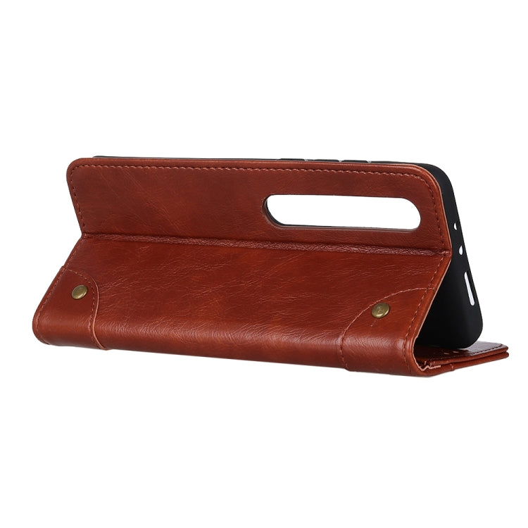 For Xiaomi 10 5G / 10 Pro 5G Copper Buckle Nappa Texture Horizontal Flip Leather Case with Holder & Card Slots & Wallet