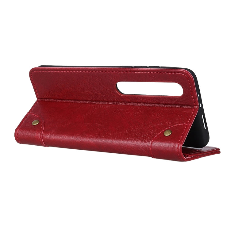 For Xiaomi 10 5G / 10 Pro 5G Copper Buckle Nappa Texture Horizontal Flip Leather Case with Holder & Card Slots & Wallet