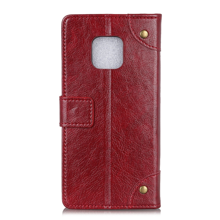For Xiaomi Redmi Note 9 Pro / Note 9 Pro Max Copper Buckle Nappa Texture Horizontal Flip Leather Case with Holder & Card Slots & Wallet