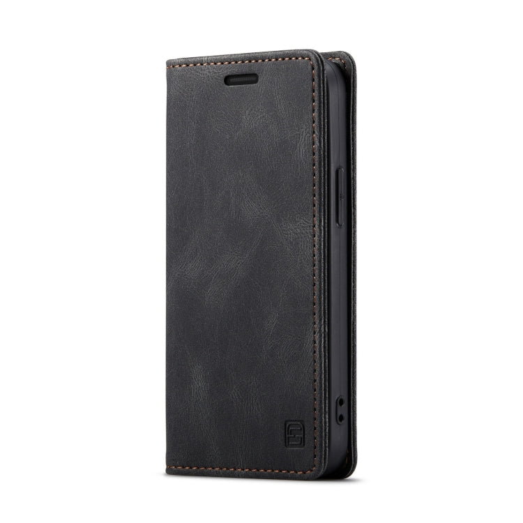 For iPhone 14 AutSpace A01 Retro Skin-feel Crazy Horse Leather Phone Case