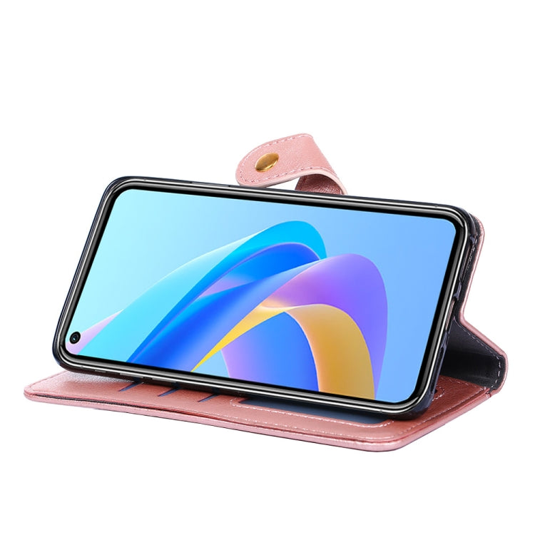 For OPPO Reno8 Pro 5G Zipper Bag PU + TPU Horizontal Flip Leather Phone Case