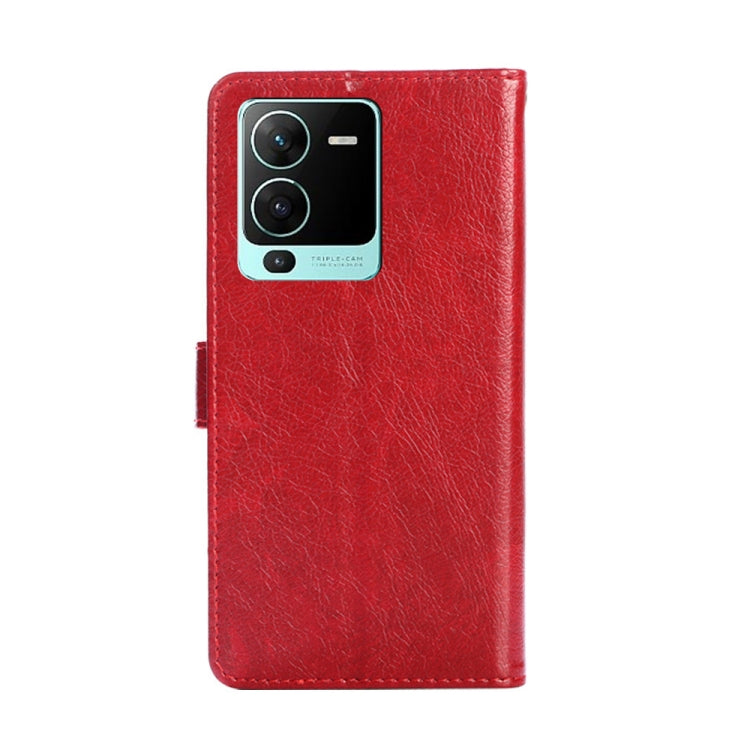 For vivo S15 Pro 5G Zipper Bag PU + TPU Horizontal Flip Leather Phone Case