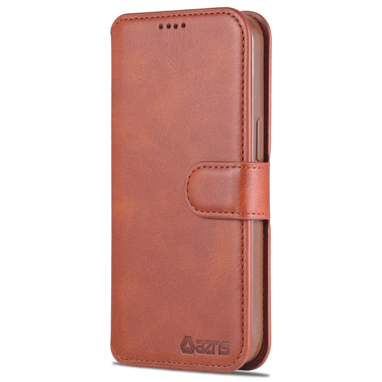 For iPhone 14 AZNS Calf Texture Flip Leather Phone Case