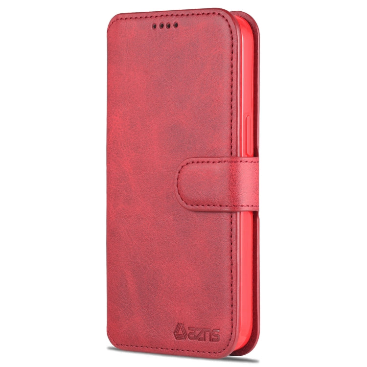For iPhone 14 AZNS Calf Texture Flip Leather Phone Case