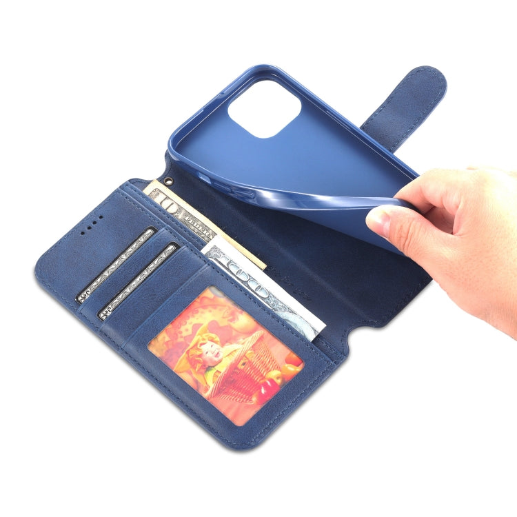 For iPhone 14 Plus AZNS Calf Texture Flip Leather Phone Case