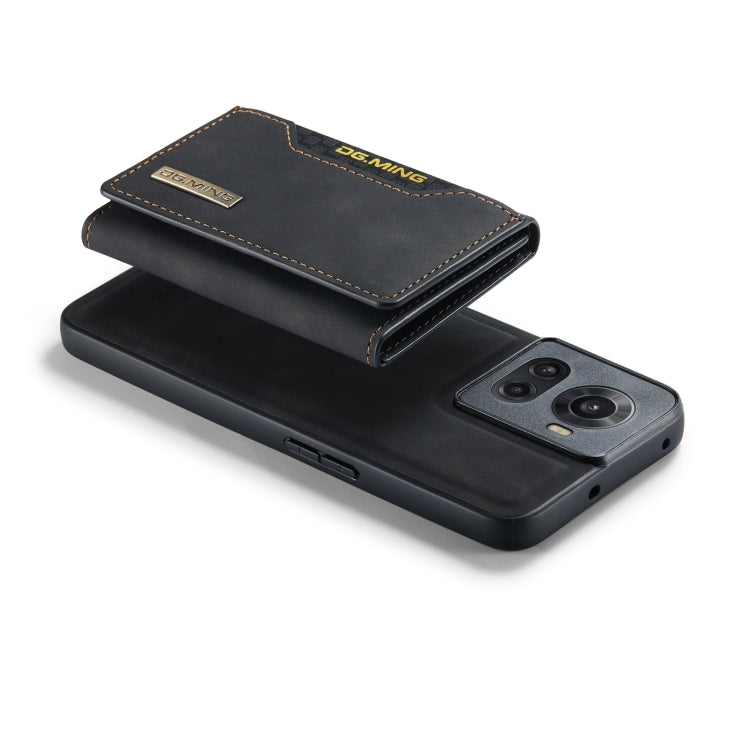 For OnePlus Ace/10R DG.MING M2 Series 3-Fold Multi Card Bag Phone Case