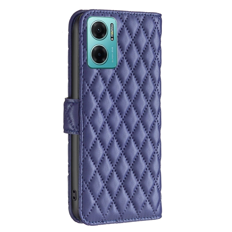 For Xiaomi Redmi 10 5G / Note 11E Diamond Lattice Wallet Leather Flip Phone Case