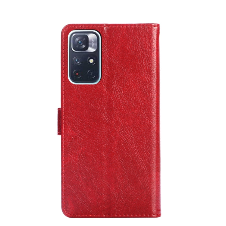 For Xiaomi Redmi Note 11 5G/Xiaomi Poco M4 Pro 5G Zipper Bag PU + TPU Horizontal Flip Leather Phone Case
