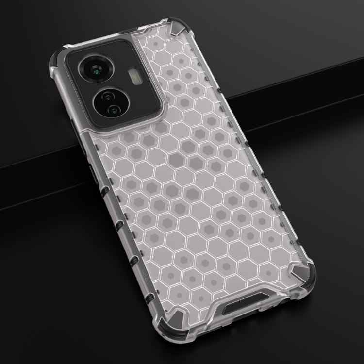For vivo T1 44W Lanyard Honeycomb Phone Case