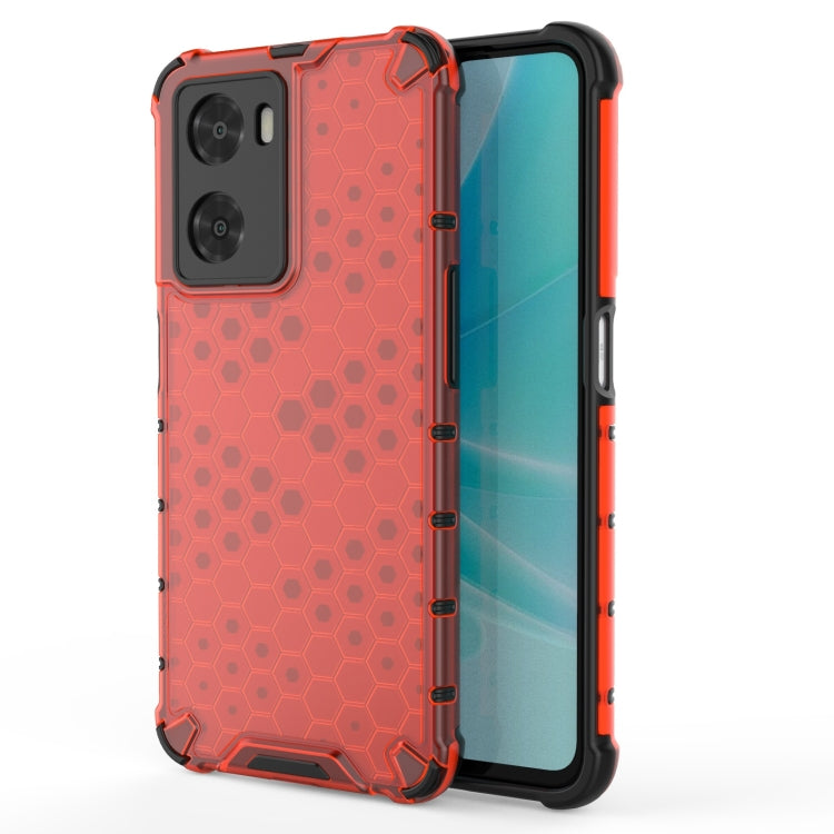 For OPPO A57 4G Global Honeycomb Phone Case