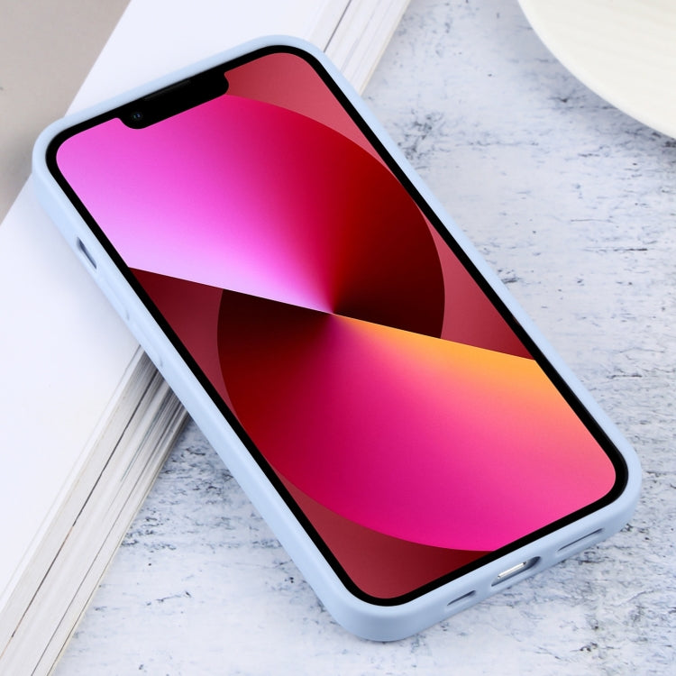 For iPhone 13 Contrast Color 3 in 1 TPU Phone Case