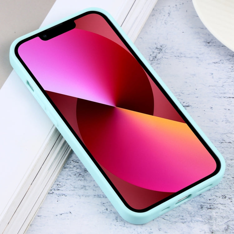 For iPhone 13 Contrast Color 3 in 1 TPU Phone Case