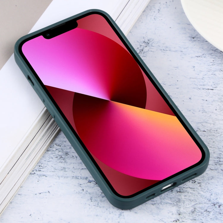 For iPhone 13 Contrast Color 3 in 1 TPU Phone Case