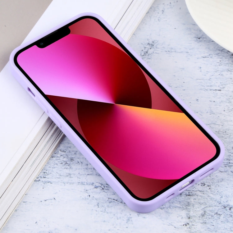 For iPhone 13 Contrast Color 3 in 1 TPU Phone Case