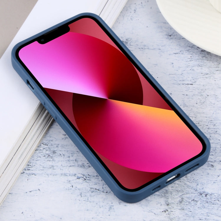 For iPhone 13 Contrast Color 3 in 1 TPU Phone Case