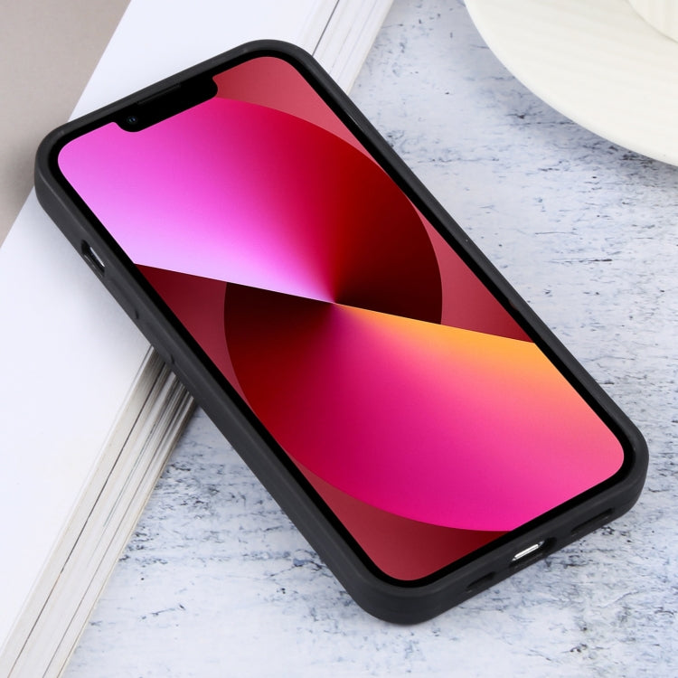 For iPhone 13 Contrast Color 3 in 1 TPU Phone Case