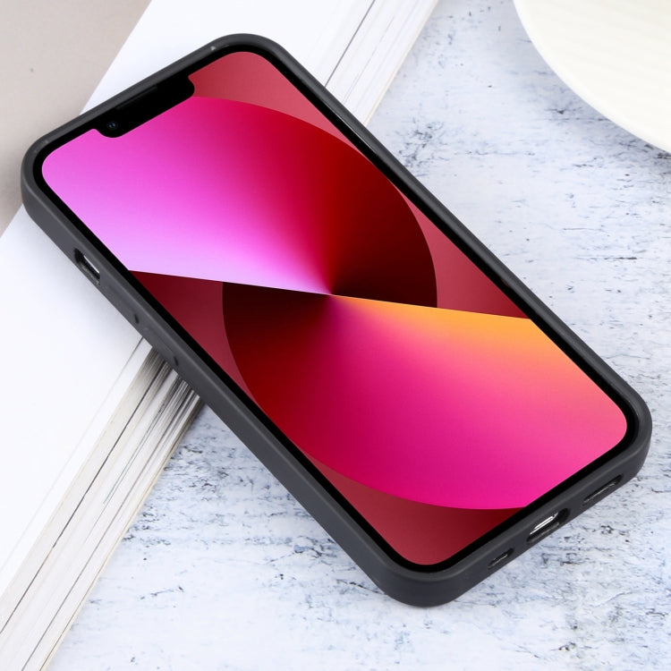 For iPhone 13 Contrast Color 3 in 1 TPU Phone Case