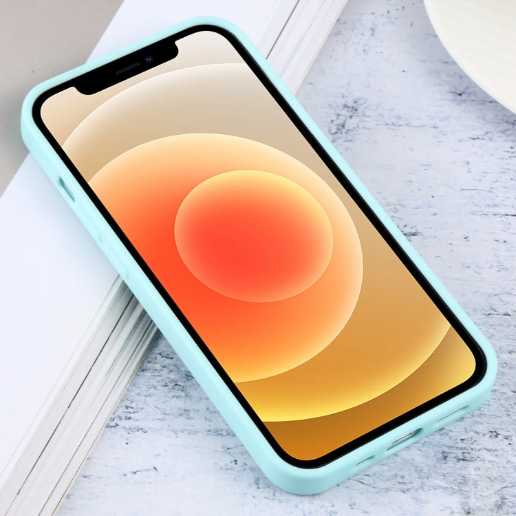 For iPhone 12 Contrast Color 3 in 1 TPU Phone Case