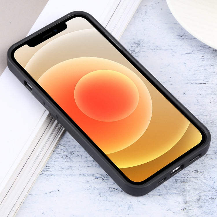 For iPhone 12 Contrast Color 3 in 1 TPU Phone Case