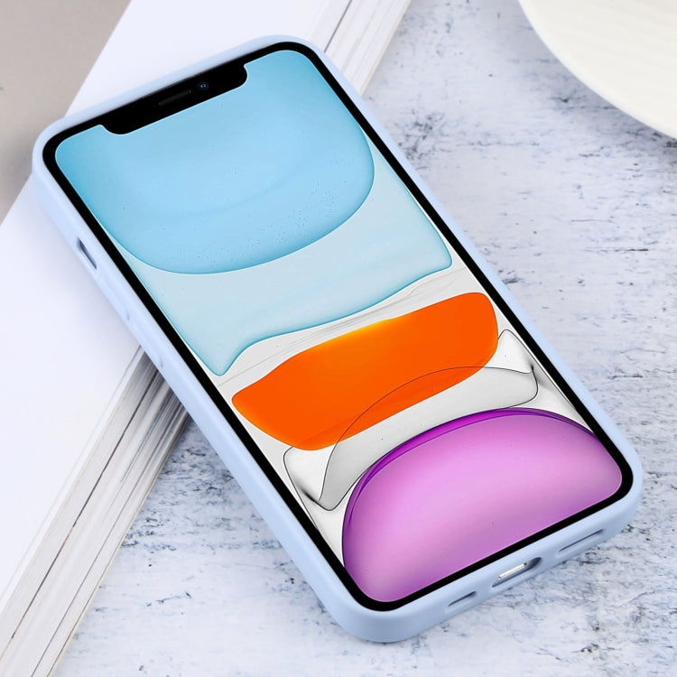 For iPhone 11 Contrast Color 3 in 1 TPU Phone Case