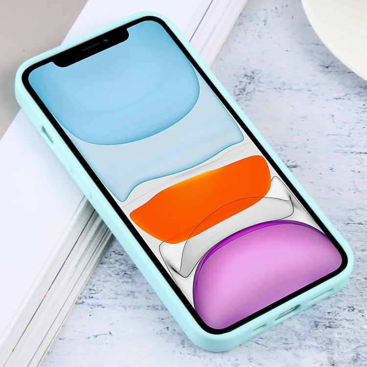 For iPhone 11 Contrast Color 3 in 1 TPU Phone Case