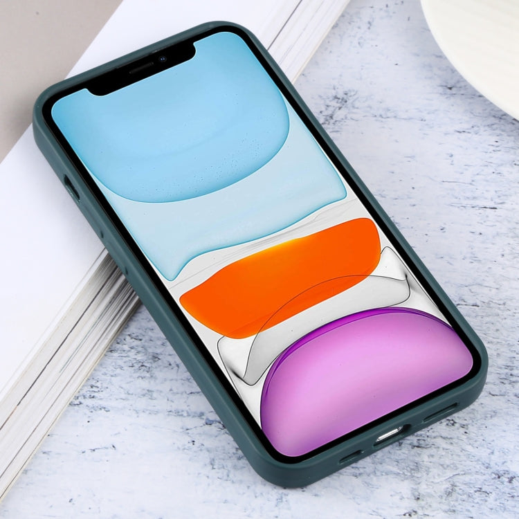 For iPhone 11 Contrast Color 3 in 1 TPU Phone Case