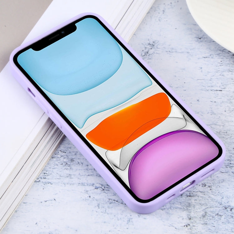 For iPhone 11 Contrast Color 3 in 1 TPU Phone Case