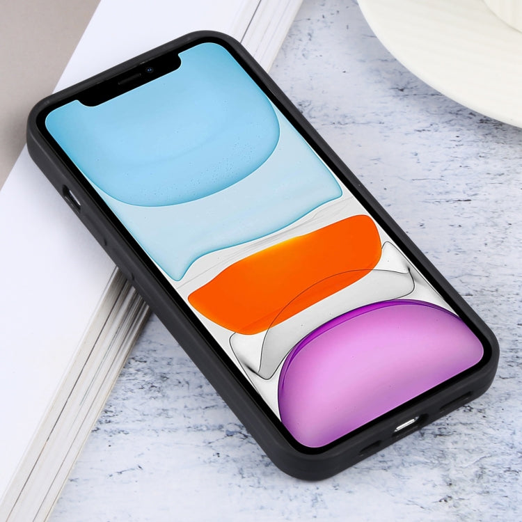 For iPhone 11 Contrast Color 3 in 1 TPU Phone Case