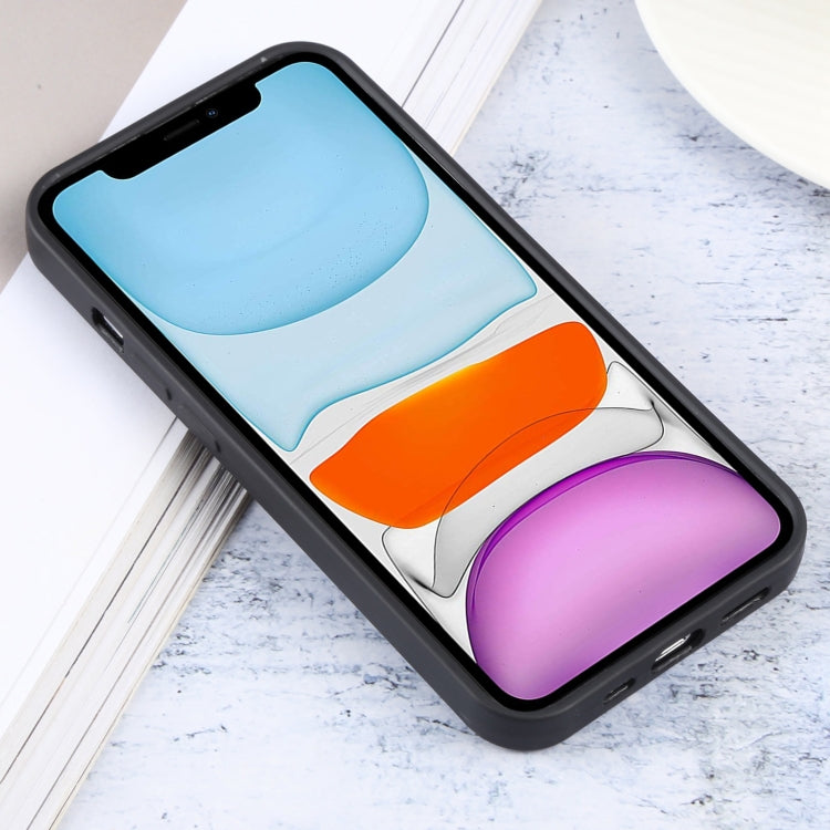 For iPhone 11 Contrast Color 3 in 1 TPU Phone Case