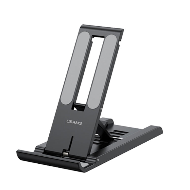 USAMS US-ZJ070 Mobile Phone Spring Desktop Folding Storage Stand Holder