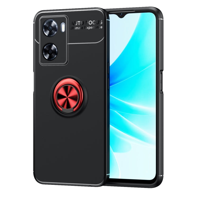 For OPPO A57 4G Metal Ring Holder TPU Phone Case