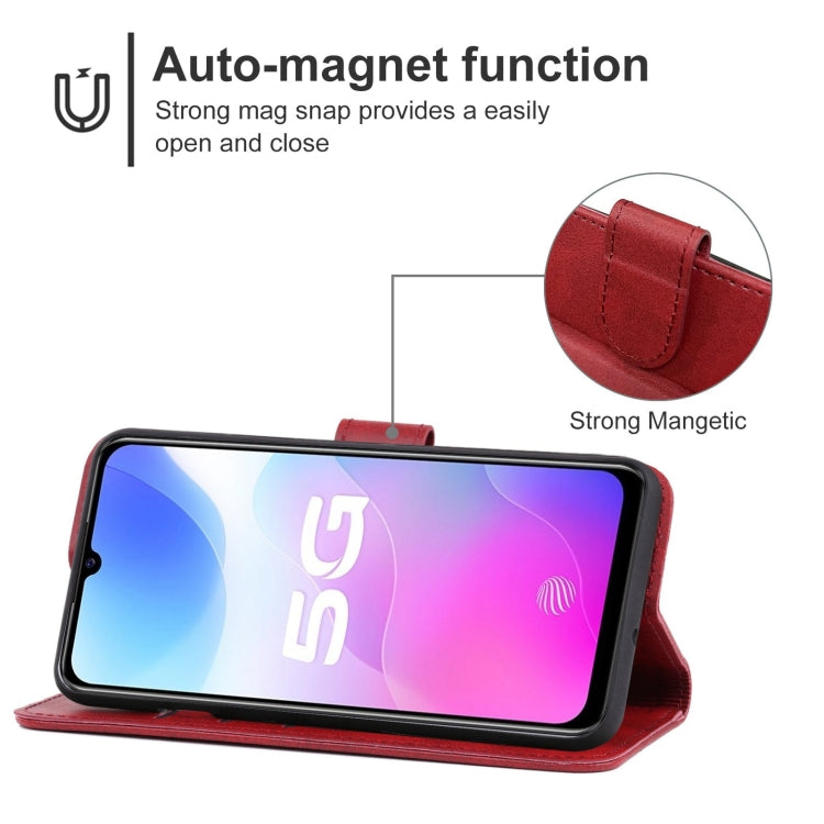 For vivo S9e Leather Phone Case