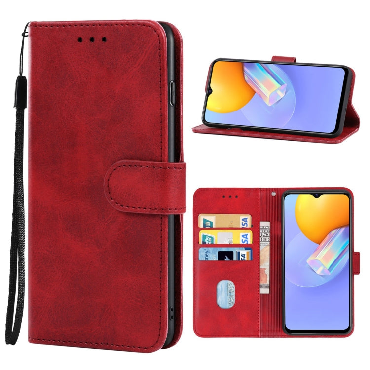 For vivo Y15a Leather Phone Case