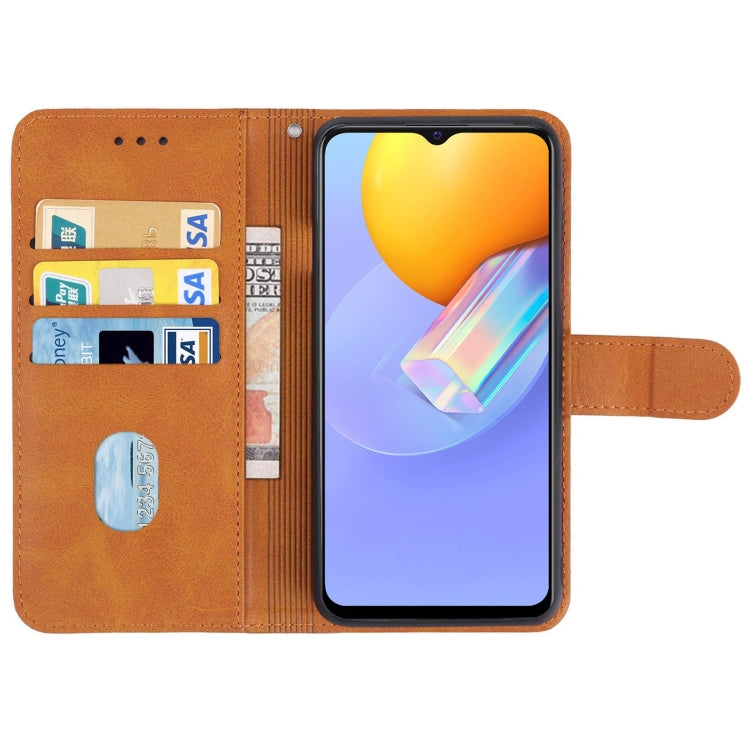 For vivo Y15a Leather Phone Case