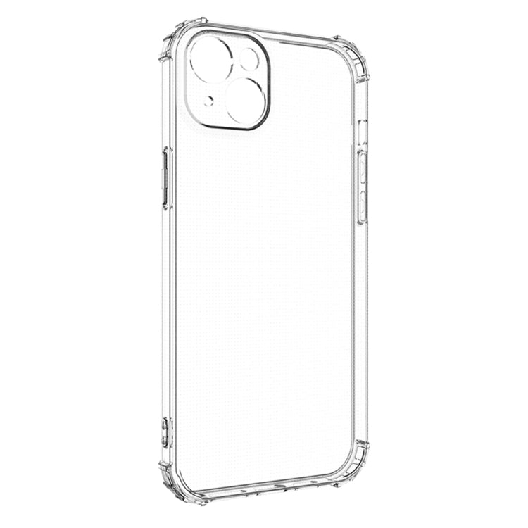 For iPhone 14 Plus Shockproof Transparent TPU Phone Case
