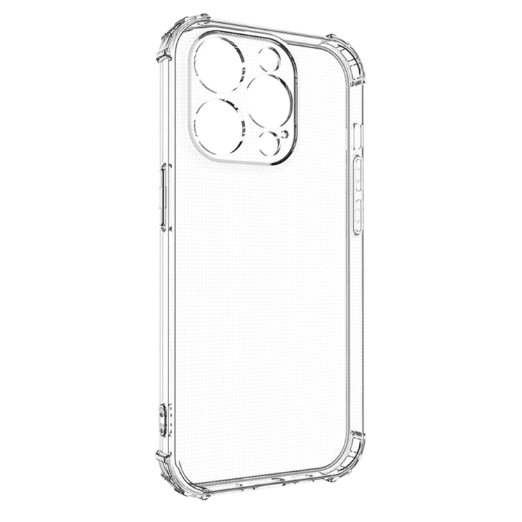 For iPhone 14 Pro Shockproof Transparent TPU Phone Case