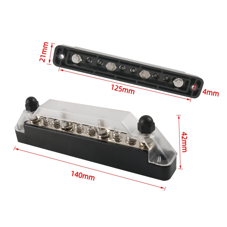 A7463-01 10 Way Power Distribution Block Terminal Studs with 2 Fixing Screws