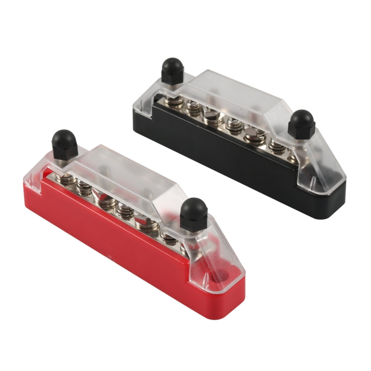A7472 1 Pair 7 Way Power Distribution Block Terminal Studs with 4 Fixing Screws