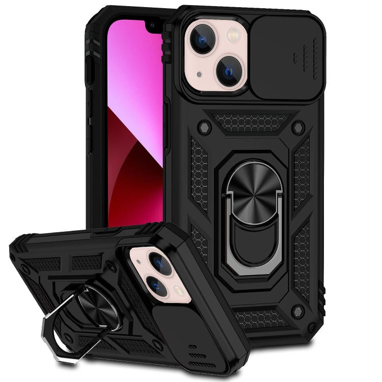 For iPhone 14 Sliding Camshield Holder Phone Case
