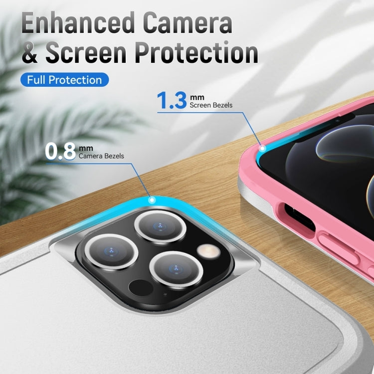 For iPhone 14 Pro Ring Kickstand Heavy Duty Shockproof Phone Case