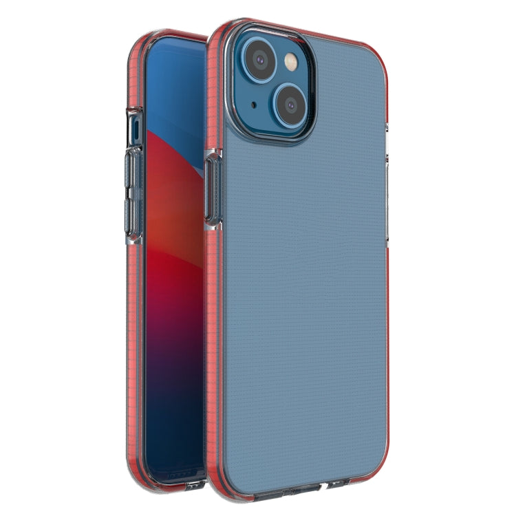 For iPhone 14 Two-color Transparent TPU Phone Case