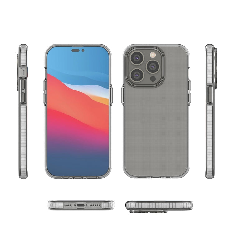For iPhone 14 Pro Two-color Transparent TPU Phone Case