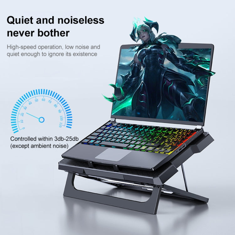 CR169 Lifting Folding Laptop Cooling Stand