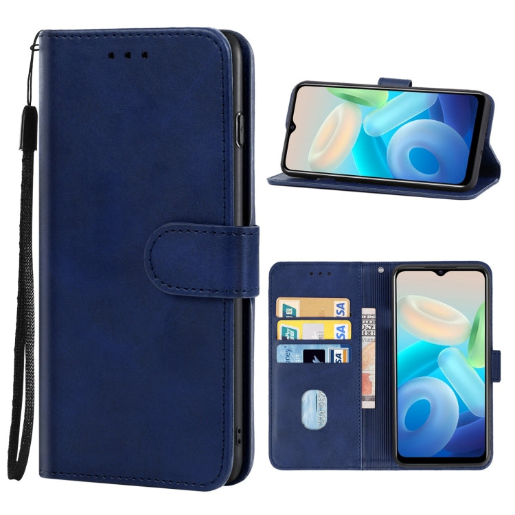 For vivo Y32 Leather Phone Case